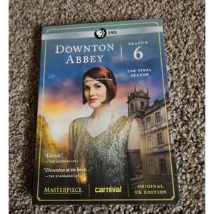 Downton Abbey Season 6 The Final Season DVD Original UK Edition PBS Masterpiece